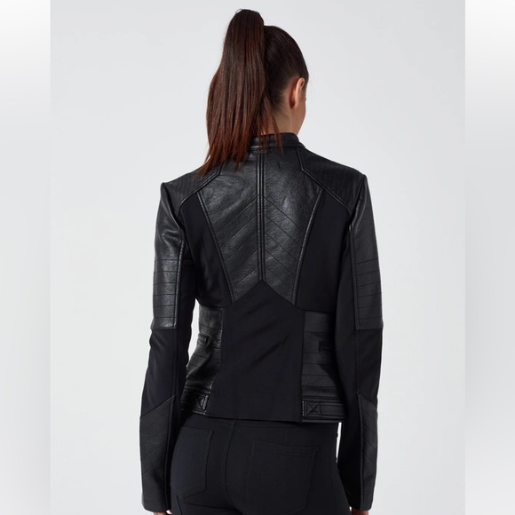 Blanc Noir Ryder Moto Jacket - Picture 3 of 10